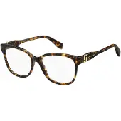 Marc Jacobs Zichtbril MARC 768 55/17/145 Havana Acetaat monturen VROUW MARC 768