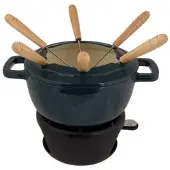 Cosy & Trendy Fondueset Fontestic Green Heron 18 cm