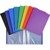 Exacompta Showalbum 88210E A5 Kleurenassortiment 20 hoezen 10 Stuks