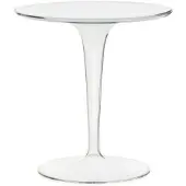 Kartell TIP TOP bijzettafel rond transparant