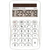 MAUL ECO MJ 455 Bureaurekenmachine Wit Aantal displayposities: 8 werkt op zonne-energie (b x h x d) 71 x 112 x 20 mm