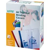 Leitz Thermal Binding Cover 4 Mm 100 Units Transparant Kinderen