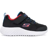 SKECHERS Bounder kinder sneakers zwart rood maat 24
