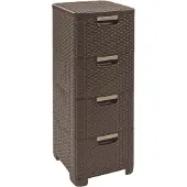 Curver Style Ladesysteem - 4x 14L - Bruin