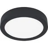 Eglo Fueva 5 Opbouwlamp - LED - Ø 16 cm - Zwart - Dimbaar