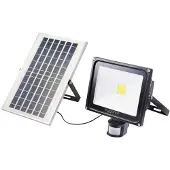 Sygonix SY-5461112 Spot op zonne-energie met bewegingsmelder 50 W Lichtkleur (naam): Neutraalwit