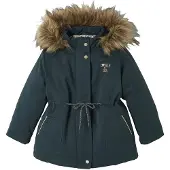 Vertbaudet 3-in-1 parka met capuchon meisje dark green