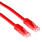 ACT IB9501 LSZH U/UTP CAT6 Patchkabel Rood - 1 meter
