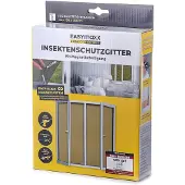 Easymaxx Muggengaas MAGIC, vliegenhor 150 x 130 cm met magneetsysteem voor eenvoudige montage zonder gereedschap