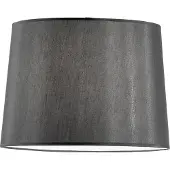 Ideal Lux Moderne lampenkap, zwarte achterkant, van stof