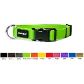 Mystique Nylon Halsband Zwart 40-50cm