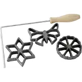 Westmark 32242260 wafelijzer 3 wafel(s) Grijs