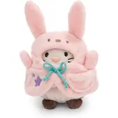 Nici knuffel kat Angy 8cm met cactus - schattig pluche speelgoed.