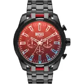 Diesel Split DZ4589 Herenhorloge 51 mm - Zwart