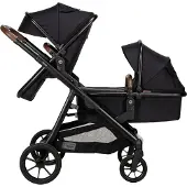 Qute Q-Twin Duowagen - Jeans Zwart