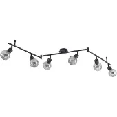 LINDBY Plafondlamp , Eridia, dimbare, Zwart, Woonkamer, Metaal, Modern