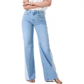 Garcia Celia wide dames Jeans, 25/30, Blauw, Wide fit