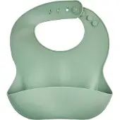 Thermobaby Siliconen slab - - Met vanger - Cactus green