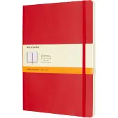 Moleskine Classic Notitieboek - Extra Large - Softcover - Gelinieerd - Rood