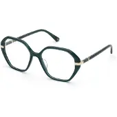 Nina Ricci Bril - - VNR370 - Transparant petrolgroen - Acetaat - 53/16/140