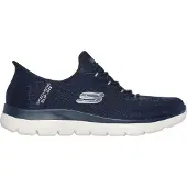 SKECHERS SUMMITS-CLASSY NIGHT Dames Instappers - Donkerblauw / Zilver