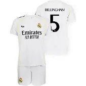 Real Madrid Bellingham Thuis Tenue Kind - Shirt + Broekje - 2025/2026 - Officiële Fanmerchandise Replica - Maat 116