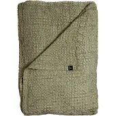 Himla Dani Sprei 260x260 Cm Saliegroen - Bedspreien Katoen Sage - 1001055