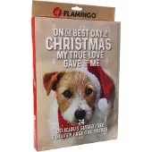 Flamingo - Christmas calendar dog snacks 295Gr - (522537)