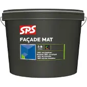 SPS Facade Mat | Matte Gevelverf 10 LTR - Donkere kleur|1