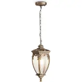 Maytoni O414PL-01GB, 1 lamp, E27, IP44, zwart, goud