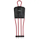 Select (180 Cm) Vrije Trap Dummy - Zwart / Rood | Maat: UNI