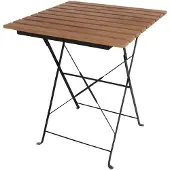 Bolero Inklapbare Polywood tafel Bolero, 69,5(h)x60(b)x60(d)cm