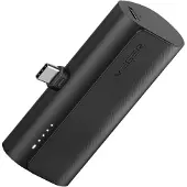 Veger Mini externe oplader 5000mAh USB C Connector Power Delivery 20W, Zwart