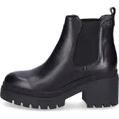 Tamaris Chelsea boots 'Klassische Stiefelette Damen 1-25459-41 003 Echtleder in schwarz' zwart