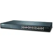 Planet FNSW-2401, Ongemanaged, Fast Ethernet (10/100), Vollduplex, Geschikt voor montage in een rack, 1U