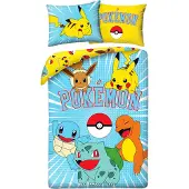 Halantex SP. z.o.o. Pokémon beddengoed, versie 14, 140 x 200 cm / 70 x 90 cm