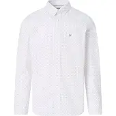 Campbell Casual overhemd Wit