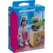 Playmobil banketbakster met toonbank en taart 70419