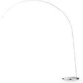 Ideal Lux Moderne metalen wandlamp, chroomkleurig, met één E27 fitting