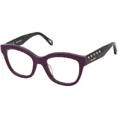 Zadig & Voltaire Bril - - VZV400 - Glanzend ciclamino - Acetaat - 51/20/140