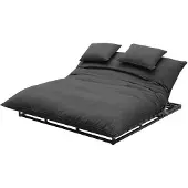 CLEMENTO Bona lounge daybed ligbed verstelbaar aluminium sunbrella