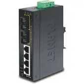 Planet ISW-621, onbeheerd, L2, Fast Ethernet (10/100), full-duplex, geschikt voor wandmontage
