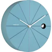 Karlsson - Wandklok Destacado Cuckoo Blauw