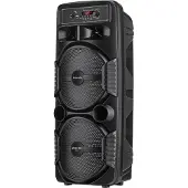 Krüger&Matz Muziekdoos Maxi zwarte luidspreker (Werkt op batterijen), Bluetooth luidspreker, Zwart