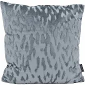 NOVÉE Sierkussen velvet stain zilver/ | 45 x 45 cm | velvet / polyester