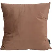 Gek op kussens! Sierkussen velvet mokka | 45 x 45 cm | polyester