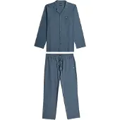 G-Star Pyjama lang 'Tee and Pant Pyjamas Set' donkerblauw