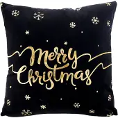 Gek op kussens! Sierkussen merry christmas | 45 x 45 cm | katoen/polyester