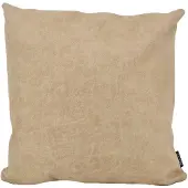 NOVÉE Sierkussen dallas leather sand | 45 x 45 cm | leder/polyester