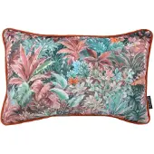 NOVÉE Sierkussen velvet jungle red | 30 x 50 cm | velvet/polyester